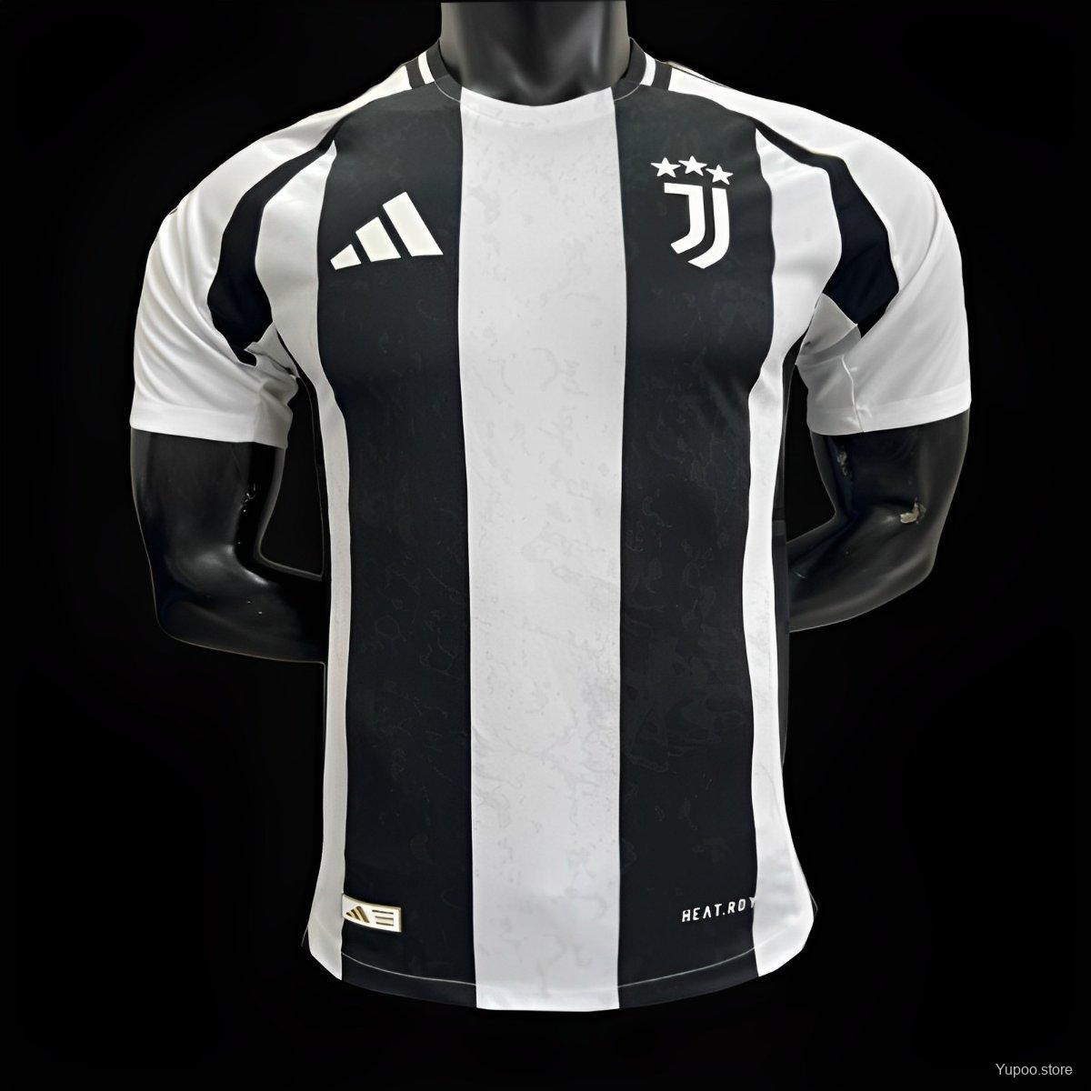 Camiseta de fútbol Juventus 2024/25 LOCAL MANGA CORTA VERSION JUGADOR